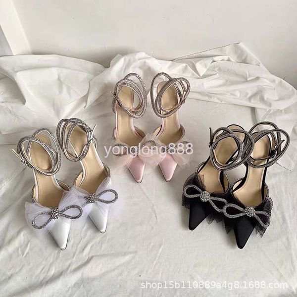 sandals 21 spring and summer fairy wind bowknot satin pointed baotou flower line buckle high-heeled sandals, Black
sandals 21 spring and summer fairy wind bowknot satin pointed baotou flower line buckle high-heeled sandals, Black