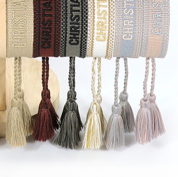 classic brand fashion bangles jewelry men women handmade cotton signture embroidery luxury bracelets designer woven bangle fabrics bracelet, Black
classic brand fashion bangles jewelry men women handmade cotton signture embroidery luxury bracelets designer woven bangle fabrics bracelet, Black