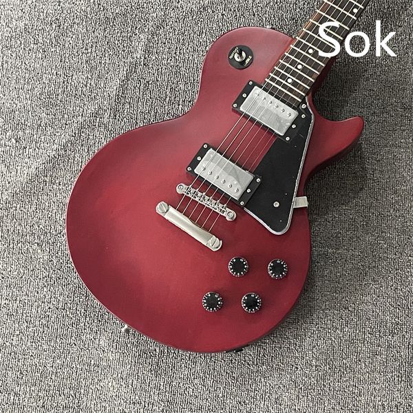 in stock custom lp electric guitar wine - red self - locking button 22 can be changed on request guitarra guitars
in stock custom lp electric guitar wine - red self - locking button 22 can be changed on request guitarra guitars