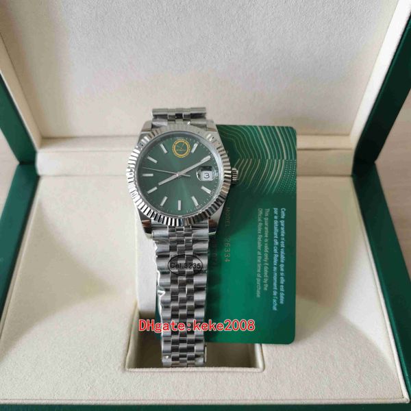2022 diw super version men watches 126334 41mm mint green dial stainless 904l jubilee eta 3235 movement mechanical automatic watch wristwatc, Slivery;brown
2022 diw super version men watches 126334 41mm mint green dial stainless 904l jubilee eta 3235 movement mechanical automatic watch wristwatc, Slivery;brown