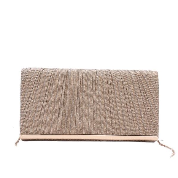 women s fashion pleated sequin evening clutch bag wedding purse bride handbag chain crossbody for banquet party dinner 220809
women s fashion pleated sequin evening clutch bag wedding purse bride handbag chain crossbody for banquet party dinner 220809