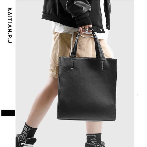 handbags bags men's leisure trend handbag one shoulder leather matte large capacity neutral vertical tote bag batch, Black;red
handbags bags men's leisure trend handbag one shoulder leather matte large capacity neutral vertical tote bag batch, Black;red
