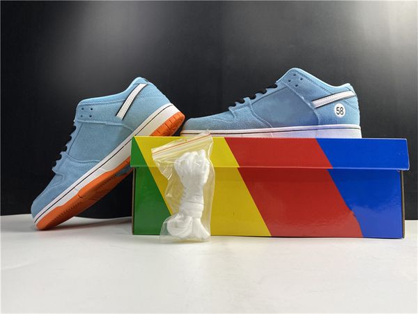 sb low pro club 58 gulf shoes blue chill safety orange black white flat sneakers, Blue;gray
sb low pro club 58 gulf shoes blue chill safety orange black white flat sneakers, Blue;gray