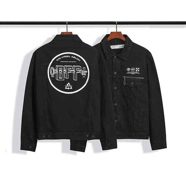 men's jackets correct version 20ss ow basic letter washed used denim jacket y1dn, Black;brown
men's jackets correct version 20ss ow basic letter washed used denim jacket y1dn, Black;brown