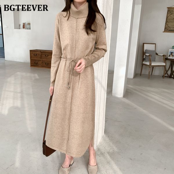 elegant turtleneck ladies sweater knitted dress 2021 autumn winter vestidos full sleeve lace-up side split women dress, Black;gray
elegant turtleneck ladies sweater knitted dress 2021 autumn winter vestidos full sleeve lace-up side split women dress, Black;gray