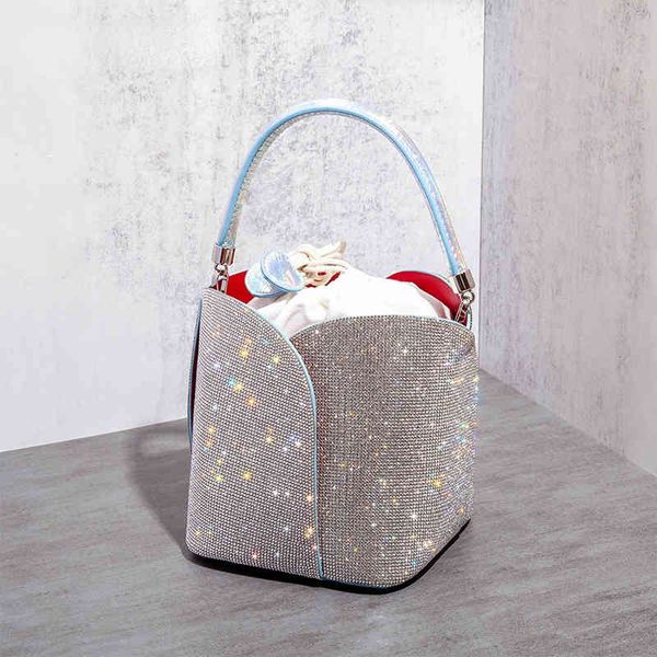 evening bags shoulder wedding handbag designer rhinestones bucket clutch for party 2023 luxury flower chain 220331
evening bags shoulder wedding handbag designer rhinestones bucket clutch for party 2023 luxury flower chain 220331