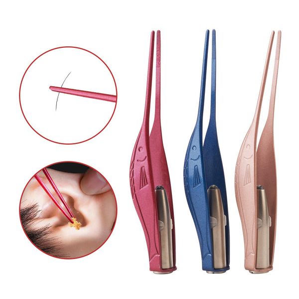 ear spoons led flashlight earpick clean tweezers tool ear nose navel stainless steel tweezer earwax removal care xbjk2207
ear spoons led flashlight earpick clean tweezers tool ear nose navel stainless steel tweezer earwax removal care xbjk2207