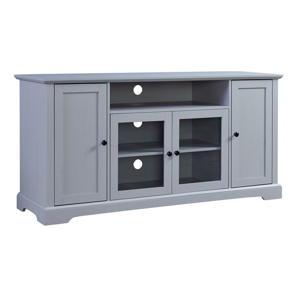 living room tv stand for tv up to 65in with 2 tempered glass doors adjustable panels open style cabinet sideboard white gray
living room tv stand for tv up to 65in with 2 tempered glass doors adjustable panels open style cabinet sideboard white gray