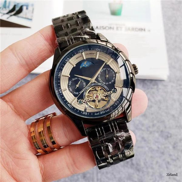 men's watch the world's selling automatic mechanical watch steel belt big flywheel moon phase
men's watch the world's selling automatic mechanical watch steel belt big flywheel moon phase