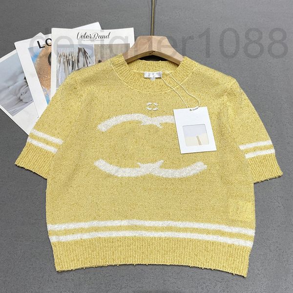 women's sweaters designer small fragrance sweet and cute style knitted round neck short sleeved women's summer t-shirt 22 new loos, White;black
women's sweaters designer small fragrance sweet and cute style knitted round neck short sleeved women's summer t-shirt 22 new loos, White;black