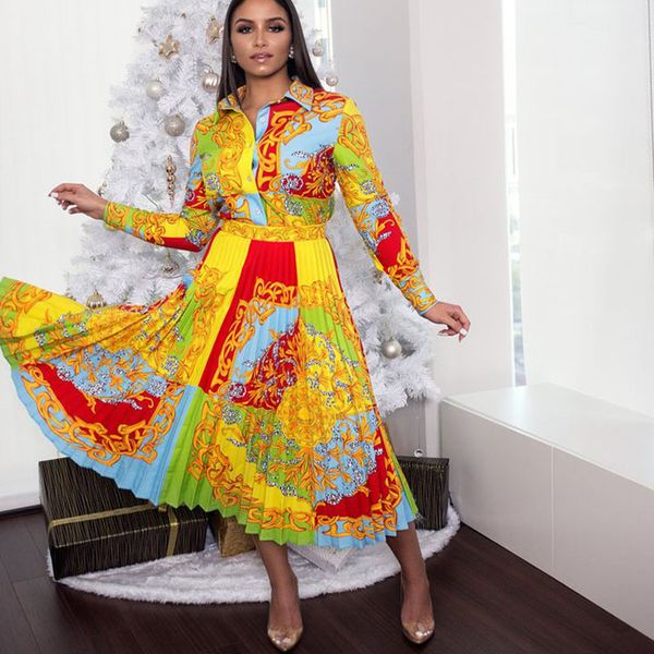 designer women dress long sleeve vestidos elegant dresses colorful painted wholesale clothing boho wrap female one-piece skirt, Black;gray
designer women dress long sleeve vestidos elegant dresses colorful painted wholesale clothing boho wrap female one-piece skirt, Black;gray
