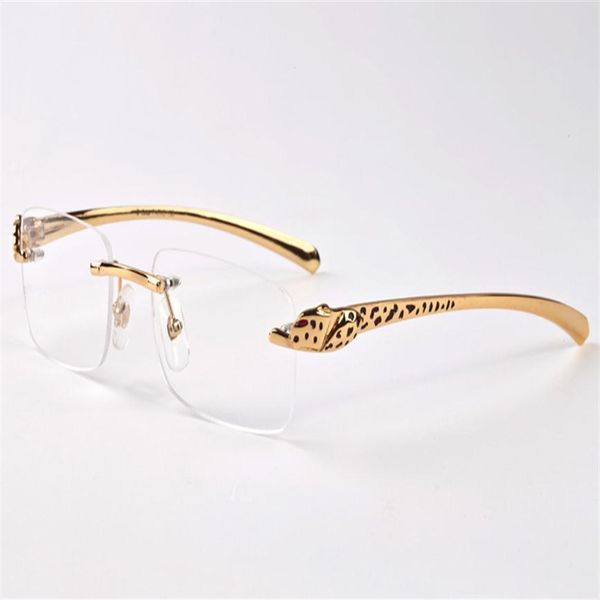 new fashion mens sunglasses buffalo horn leopard drill pattern series glasses metal glasses bracket frameless mirror lens with ori263j, White;black
new fashion mens sunglasses buffalo horn leopard drill pattern series glasses metal glasses bracket frameless mirror lens with ori263j, White;black