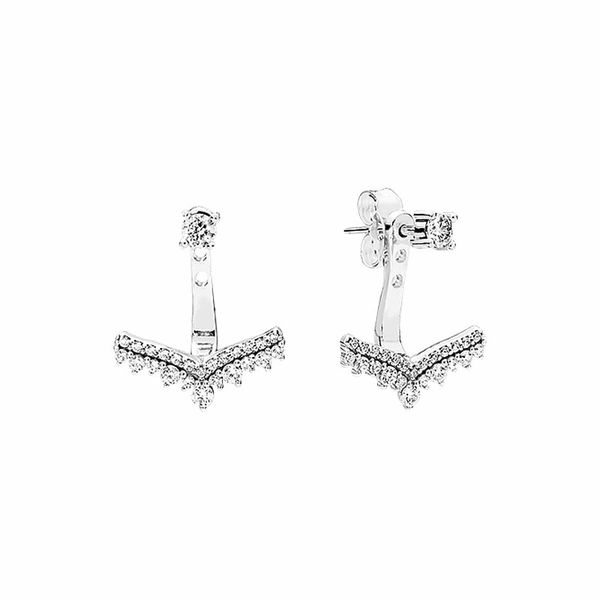 sparkling cz diamond wishbone stud earrings authentic 925 sterling sivler womens wedding designer jewelry with original gift box set for pan, Golden;silver
sparkling cz diamond wishbone stud earrings authentic 925 sterling sivler womens wedding designer jewelry with original gift box set for pan, Golden;silver