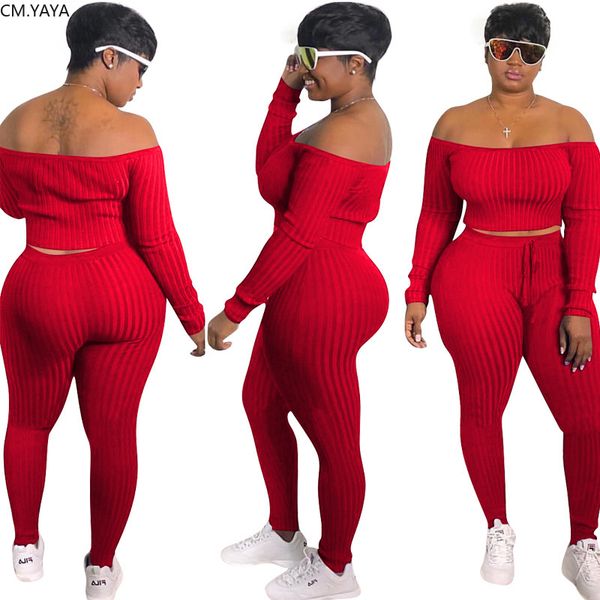 dress womens two piece 2 set knitted slash neck leggings pants suit full sleeve tracksuit aa, White
dress womens two piece 2 set knitted slash neck leggings pants suit full sleeve tracksuit aa, White