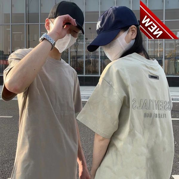 50% off discount ess spring summer loose fit short sleeve round neck temperament commuter three-dimensional letters men's and women, White;black
50% off discount ess spring summer loose fit short sleeve round neck temperament commuter three-dimensional letters men's and women, White;black