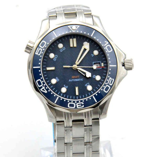 men aseptic dial 300 series automatic mechanical watch stainless steel band dark blue fast, Slivery;brown
men aseptic dial 300 series automatic mechanical watch stainless steel band dark blue fast, Slivery;brown