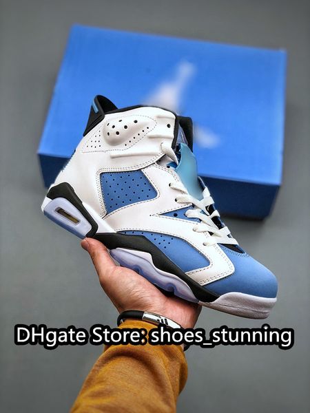 shoes jumpman 6 retro unc white university blue outdoor sneakers sports with shoebox size 36--47.5 fast delivery
shoes jumpman 6 retro unc white university blue outdoor sneakers sports with shoebox size 36--47.5 fast delivery