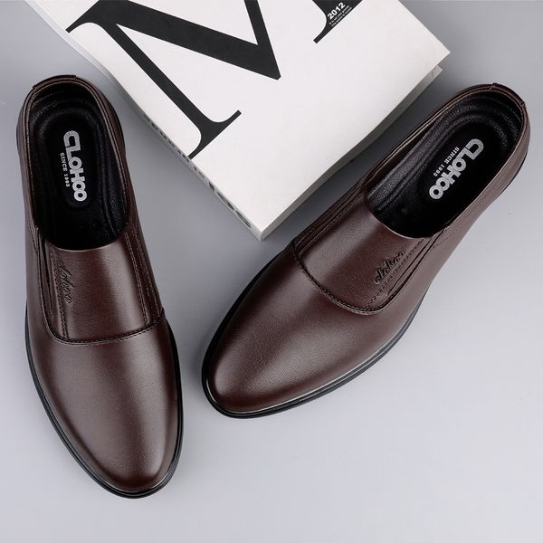 genuine leather men shoes luxury brand 2022 classic slip on formal loafers men moccasins italian male driving shoes retro soft, Black
genuine leather men shoes luxury brand 2022 classic slip on formal loafers men moccasins italian male driving shoes retro soft, Black