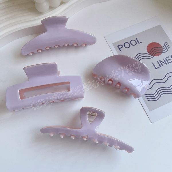 purple clamps korean acetate hair claw women elegant large hairpins for girls bath ponytail scrunchies hair clip headwear, Slivery;golden
purple clamps korean acetate hair claw women elegant large hairpins for girls bath ponytail scrunchies hair clip headwear, Slivery;golden