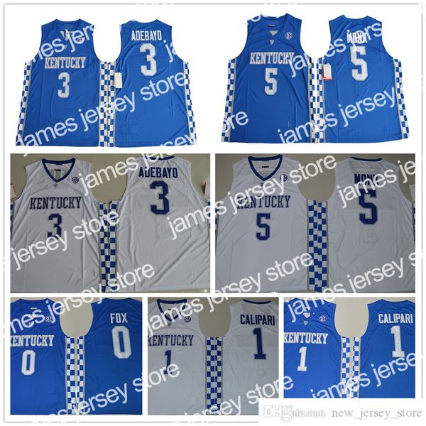 2022 stitched ncaa kentucky wildcats college basketball jerseys 5 malik monk 3 edrice ado 1 coach john calipari 0 deaaron fox university jer, Black
2022 stitched ncaa kentucky wildcats college basketball jerseys 5 malik monk 3 edrice ado 1 coach john calipari 0 deaaron fox university jer, Black