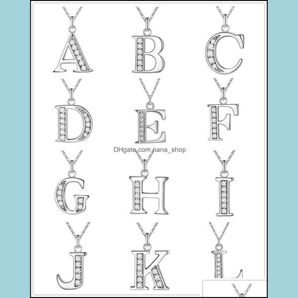 pendant necklaces pendants jewelry personalized initial crystal a-z letter charms necklace 26 alphabet sier color chain women fashion high, Silver
pendant necklaces pendants jewelry personalized initial crystal a-z letter charms necklace 26 alphabet sier color chain women fashion high, Silver