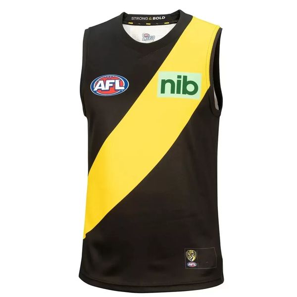 2022 richmond tigers afl home guernsey mens size: s-xxxl (print custom name number ) delivery, Black
2022 richmond tigers afl home guernsey mens size: s-xxxl (print custom name number ) delivery, Black