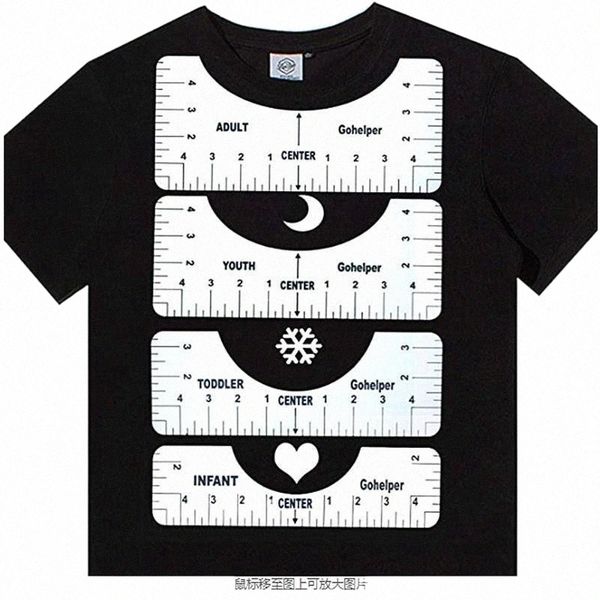 sewing notions & tools 4pcs t-shirt alignment guide ruler for guiding design fashion rulers with size chart youth toddler accessories k8fx#, Black
sewing notions & tools 4pcs t-shirt alignment guide ruler for guiding design fashion rulers with size chart youth toddler accessories k8fx#, Black