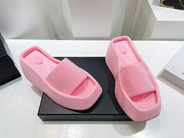 2022 new roman slide luxurys thick bottomed beach slippers elevated waterproof platform designers muffin slope heel sandals open-toe pink bl, Black
2022 new roman slide luxurys thick bottomed beach slippers elevated waterproof platform designers muffin slope heel sandals open-toe pink bl, Black