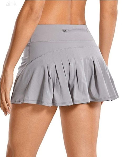 2023 tennis skirts pleated yoga skirt gym clothes women running fitness golf pants shorts sports back waist pocket zipper, Black
2023 tennis skirts pleated yoga skirt gym clothes women running fitness golf pants shorts sports back waist pocket zipper, Black