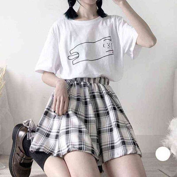 men's skirt houzhou harajuku plaid skirt women kawaii cute high waist a-line mini summer soft girl japanese style lolita streetwear 220, Black
men's skirt houzhou harajuku plaid skirt women kawaii cute high waist a-line mini summer soft girl japanese style lolita streetwear 220, Black