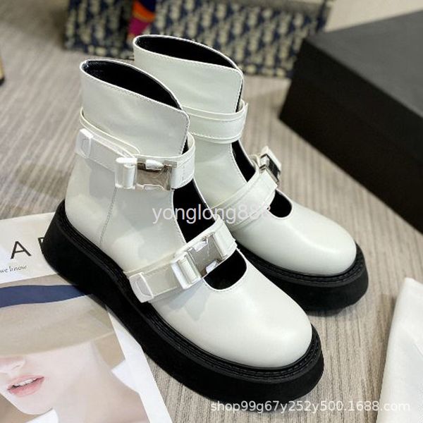 boots martin boots female mary jane thick soled muffin shoes hollow out one line belt buckle white sweet cool, Black
boots martin boots female mary jane thick soled muffin shoes hollow out one line belt buckle white sweet cool, Black