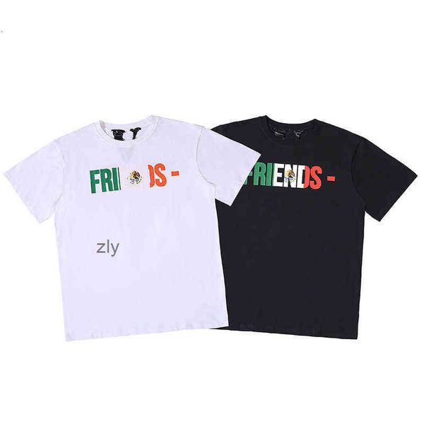 mens t-shirts vlones friends street fashion mexico limited short sleeve, White;black
mens t-shirts vlones friends street fashion mexico limited short sleeve, White;black