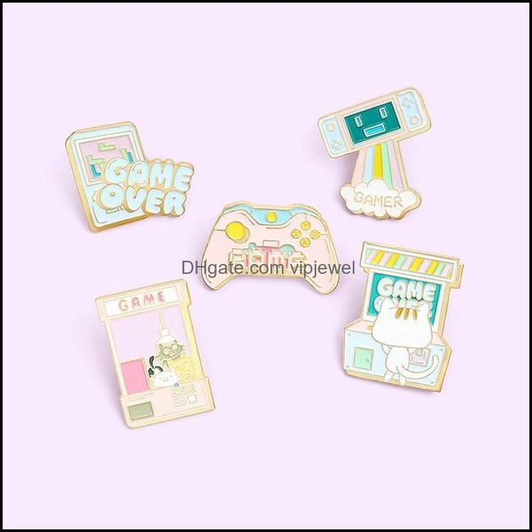 pins brooches jewelry cartoon mini game hine colorf alloy paint play badge for enamel gamepad cowboy pins clothes backpack accessori, Gray
pins brooches jewelry cartoon mini game hine colorf alloy paint play badge for enamel gamepad cowboy pins clothes backpack accessori, Gray