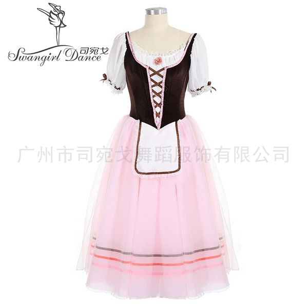 women peasant variation competiton ballerina ballet tutu dress girls professional classical cosutmes brown bt3030c, Black;red
women peasant variation competiton ballerina ballet tutu dress girls professional classical cosutmes brown bt3030c, Black;red