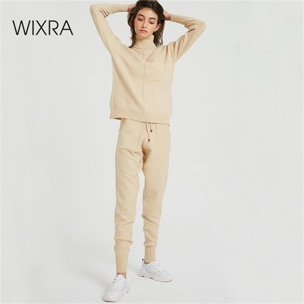 wixra women s sweater suits and sets turtleneck long sleeve knitted sweaters pockets long trousers 2pcs sets winter costume t200704, White
wixra women s sweater suits and sets turtleneck long sleeve knitted sweaters pockets long trousers 2pcs sets winter costume t200704, White
