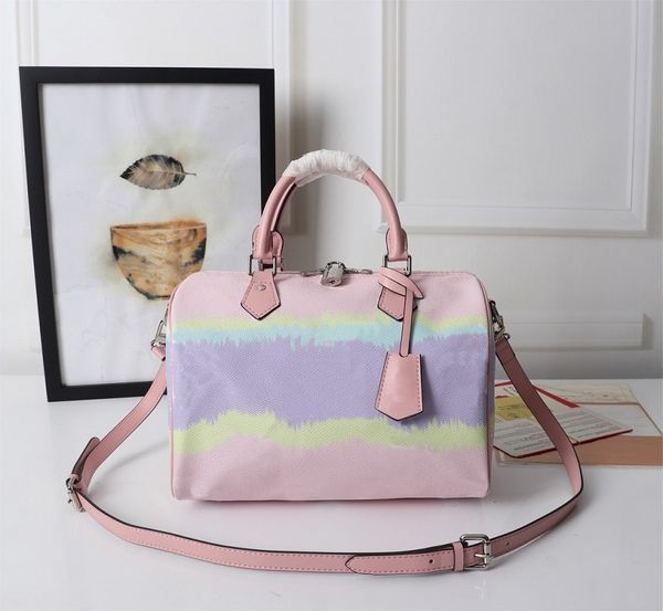 tie-dye printing seriesdesigner luxury handbags purses cherry pink three-color pillow bag women classic style genuine leather shoulder bags
tie-dye printing seriesdesigner luxury handbags purses cherry pink three-color pillow bag women classic style genuine leather shoulder bags