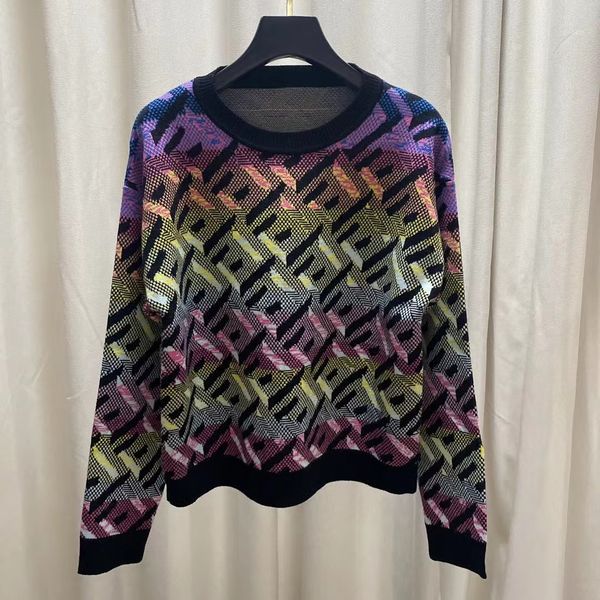 2022 autumn milan runway sweaters o neck long sleeve high end jacquard pullover women's designer 0806-09, White;black
2022 autumn milan runway sweaters o neck long sleeve high end jacquard pullover women's designer 0806-09, White;black