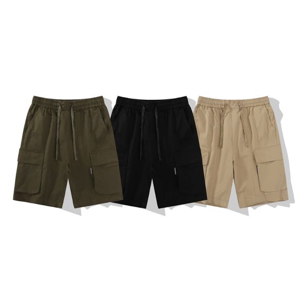 brand new summer men's overalls straight shorts loose five minutes casual pants, Black
brand new summer men's overalls straight shorts loose five minutes casual pants, Black