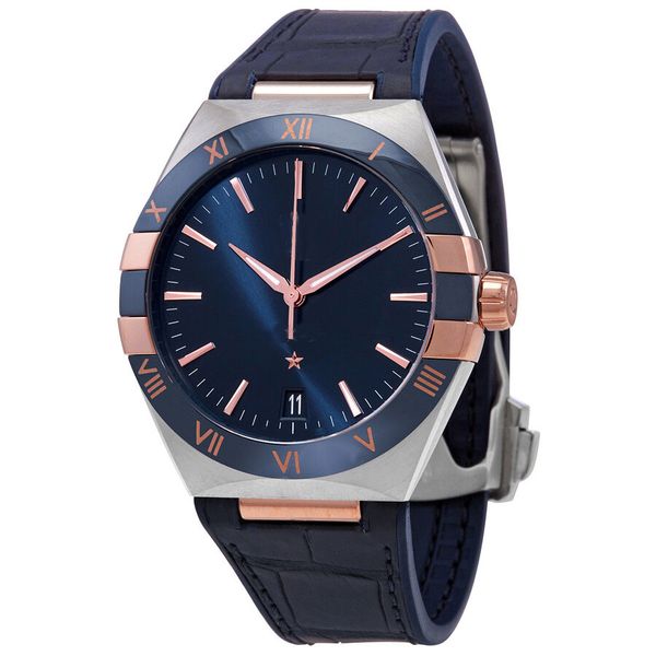 luxury automatic watches for men with leather constellation automatic chronometer dial men's watch, Slivery;brown
luxury automatic watches for men with leather constellation automatic chronometer dial men's watch, Slivery;brown