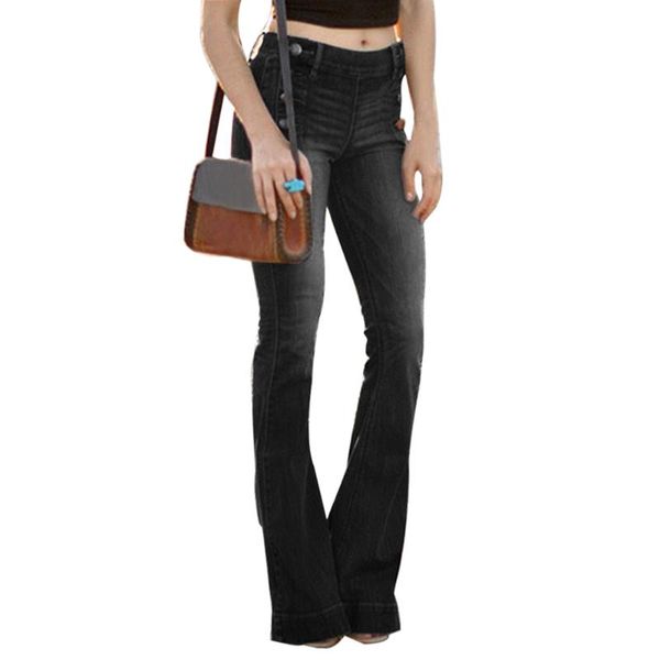 women's jeans adisputent 2022 women casual buttons mid waist denim pants femme slim solid color elastic flared trousers xs-xxl, Blue
women's jeans adisputent 2022 women casual buttons mid waist denim pants femme slim solid color elastic flared trousers xs-xxl, Blue