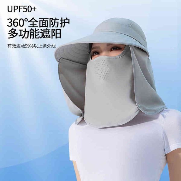 hats sunscreen women's outdoor neck protection and face in summer anti ultraviolet sun travel riding big eaves, Blue;gray
hats sunscreen women's outdoor neck protection and face in summer anti ultraviolet sun travel riding big eaves, Blue;gray