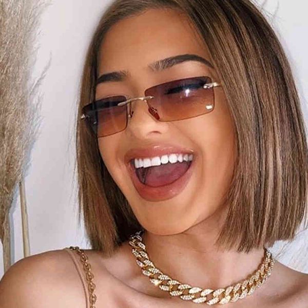 promotion new arriving rimless vintage women sunglasses small square ladies sun glasses 2022 fashion, White;black
promotion new arriving rimless vintage women sunglasses small square ladies sun glasses 2022 fashion, White;black