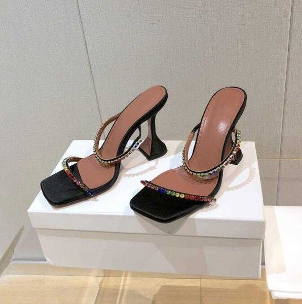 designer chain sandals slippers luxury highheeled shoes diamond square head slippers roman wine glass heel web celebrity versatile stiletto, Black
designer chain sandals slippers luxury highheeled shoes diamond square head slippers roman wine glass heel web celebrity versatile stiletto, Black