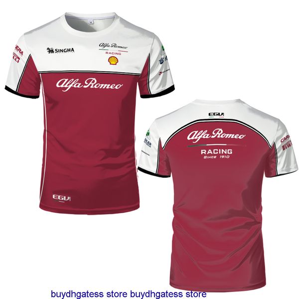 2022 f1 team racing men's t shirts summer alfa romeo raikkonen short sleeve oversized funny streetwear clothing n257, White;black
2022 f1 team racing men's t shirts summer alfa romeo raikkonen short sleeve oversized funny streetwear clothing n257, White;black