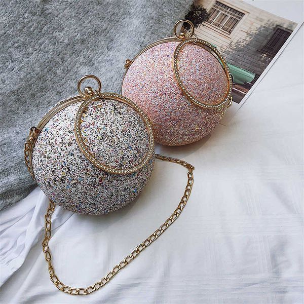 evening bags portable small bag women s new 2022 fashion trend cool sequin messenger chain one shoulder handbags y0506
evening bags portable small bag women s new 2022 fashion trend cool sequin messenger chain one shoulder handbags y0506