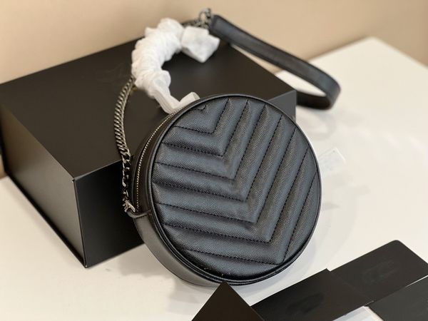 shoulder bag designer design women's leather mini round cake bag delivery box
shoulder bag designer design women's leather mini round cake bag delivery box