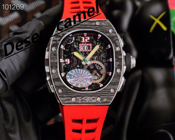 automatic mechanical transparent wristwatch carbon fiber case skeleton watch sapphire waterproof wine bucket watch rubber strap men's w, Slivery;brown
automatic mechanical transparent wristwatch carbon fiber case skeleton watch sapphire waterproof wine bucket watch rubber strap men's w, Slivery;brown