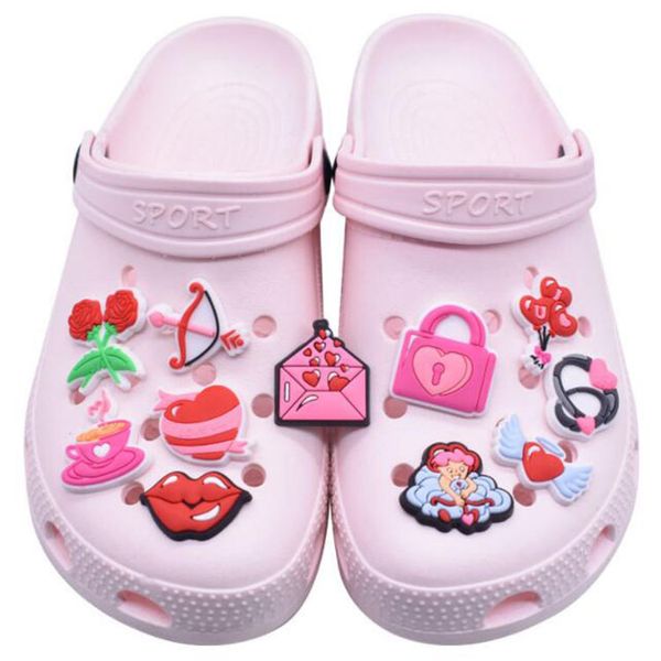 new styles croc shoe decoration buckle pvc soft rubber shoes flower shoe buckles cartoon wristband oranment gift, White;pink
new styles croc shoe decoration buckle pvc soft rubber shoes flower shoe buckles cartoon wristband oranment gift, White;pink