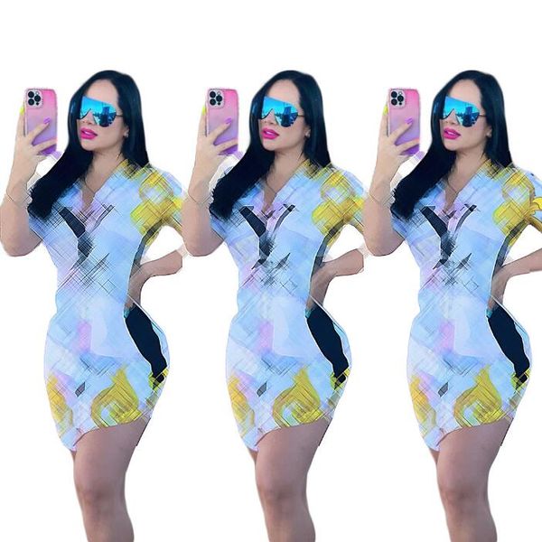 j2638 european and american women's dresses fashion digital colorful short sleeve printed shirt, Black;gray
j2638 european and american women's dresses fashion digital colorful short sleeve printed shirt, Black;gray