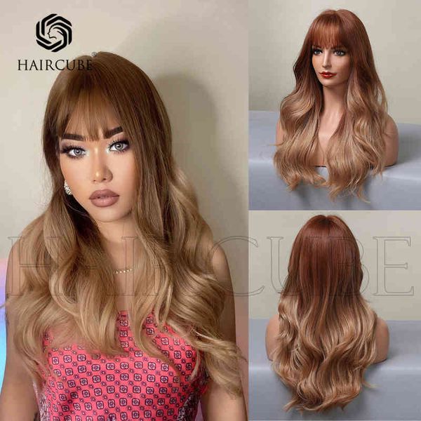 style women's gradual change gold long curly wig high temperature silk synthetic fiber daily application 220527, Black
style women's gradual change gold long curly wig high temperature silk synthetic fiber daily application 220527, Black